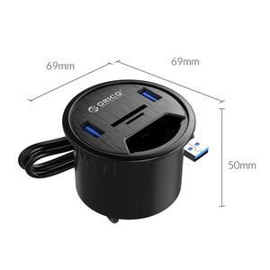 قیمت هاب USB رومیزی چند کاره اوریکو مدل ORICO-DESK-2UST