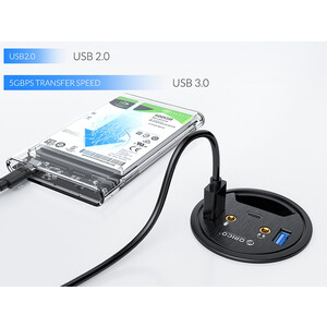 قیمت هاب USB رومیزی چند کاره اوریکو مدل ORICO-DESK-2UST