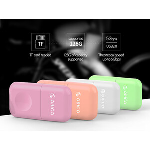 قیمت کارتخوان رنگارنگ اوریکو ORICO Colorful USB3.0 TF Card Reader CRS12