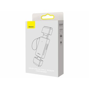 کارت‌خوان یواس‌بی به تایپ‌سی بیسوس Baseus Lite Series SD/TF Card Reader WKQX060113