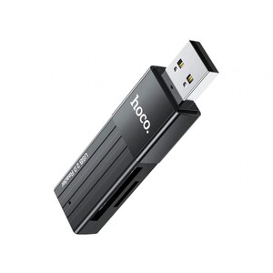 کارت خوان هوکو hoco HB20 Mindful 2-in-1 USB2.0 card reader