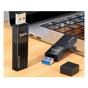 کارت خوان هوکو hoco HB20 Mindful 2-in-1 USB2.0 card reader