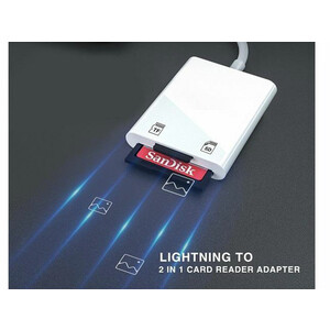 کارت خوان لایتنینگ ارلدام Earldom ET-OT47 Ligthing to SD/TF Card