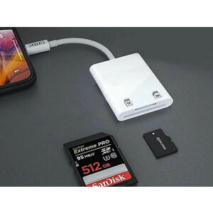 کارت خوان لایتنینگ ارلدام Earldom ET-OT47 Ligthing to SD/TF Card