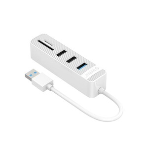 هاب 3 پورت و رم ریدر اوریکو ORICO TWU32-3AST 3-Port USB3.0 HUB with Card Reader