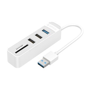 هاب 3 پورت و رم ریدر اوریکو ORICO TWU32-3AST 3-Port USB3.0 HUB with Card Reader