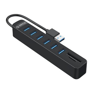 هاب 6 پورت و رم ریدر اوریکو ORICOT TWU3-6AST 6-Port USB3.0 HUB with Card Reader