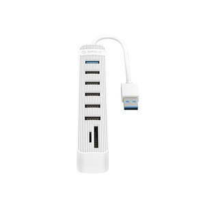 هاب 6 پورت و رم ریدر اوریکو ORICO TWU32-6AST 6-Port USB3.0 HUB with Card Reader