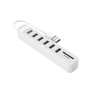 هاب 6 پورت و رم ریدر اوریکو ORICO TWU32-6AST 6-Port USB3.0 HUB with Card Reader