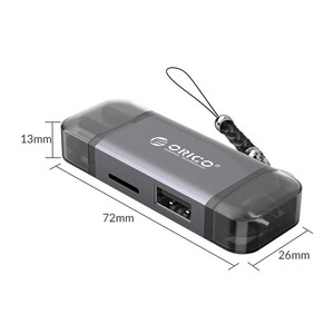 کارتخوان و رم ریدر اوریکو  Orico 2CR61 USB2.0 6-in-1 Card Reader