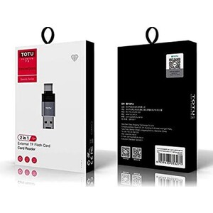 رم ریدر او تی جی تایپ سی توتو Totu FGCR-007 Type-C OTG External TF Flash Card