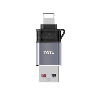 رم ریدر او تی جی لایتنینگ توتو Totu FGCR-006 Lightning OTG External TF Flash Card