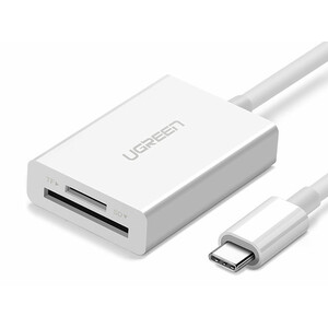 کارتخوان تایپ سی یوگرین Ugreen US235 Type C To SD/TF Card Reader