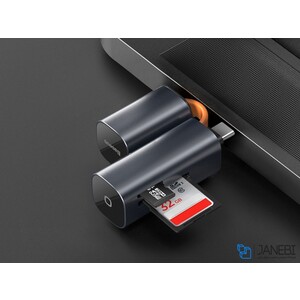 کارت خوان تایپ سی بیسوس Baseus Mini-cabin Card Reader