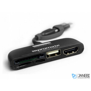 مبدل ام اچ ال چندکاره پرومیت Promate proShare.MHL 5-in-1 MHL-to-HDMI Connection Kit