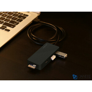 هاب یواس بی و کارتخوان یوگرین Ugreen 3-Ports USB 3.0 Hub With Card Reader