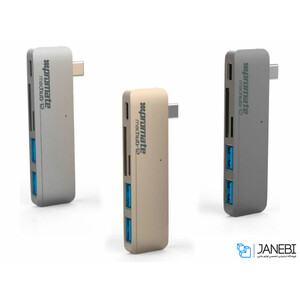 هاب یو اس بی و کارت خوان پرومیت Promate macHub-12 USB 3.1 Type-C And Card Reader