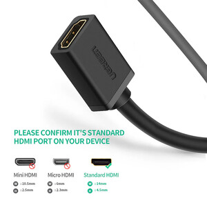 کابل افزایش HDMI نر به مادگی  یوگرین