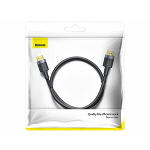 کابل اچ‌دی‌ام‌آی به اچ‌دی‌ام‌آی یک متری بیسوس Baseus Cafule 4K HDMI Adapter Cable CADKLF-E01