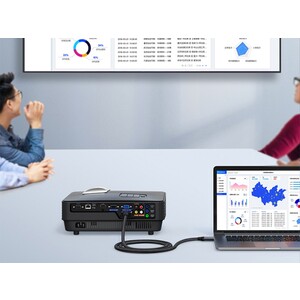 مبدل اچ دی ام آی به وی جی ای 2 متری مک دودو Mcdodo HDMI to VGA Convertor Cable 2M CA-777 سازگار با پروژکتور ها