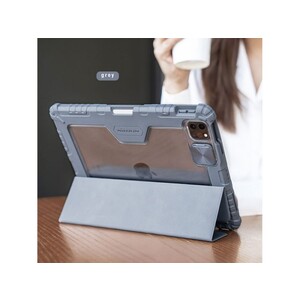 کیف بامپردار آیپد نیلکین Nillkin Apple iPad Pro 11 2020/10.9 2020/Air 4 Bumper Leather Cover