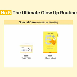 سرم ضد آفتاب نامبوزین Numbuzin مدل No.5+ تون آپ SPF50+