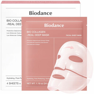ماسک صورت بایودنس Biodance مدل Bio Collagen Real Deep Mask چهار عددی