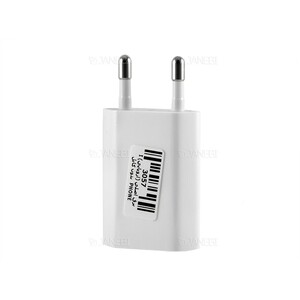 شارژر دیواری اصلی اپل نسخه اروپا Apple 2 Pin EU USB 5W Power Adapter