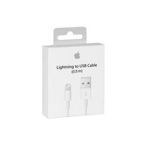 کابل اصلی لایتنینگ اپل Apple Lightning to USB Cable 0.5m