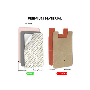 بهترین جا کارتی سیلیکونی آها استایل AhaStyle PT169 silicone Card pocket