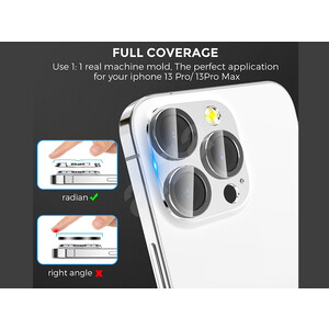 محافظ لنز دوربین آیفون 13 آها استایل Ahastyle Camera Lens Screen Protector iPhone 13