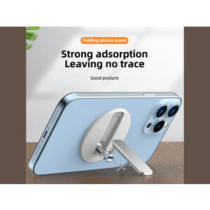 پایه نگهدارنده مغناطیسی تاشو با چرخش 360 درجه آها استایل AhaStyle 360 Degree Rotation Foldable Magnetic Holder Stand For iPhone 12 13