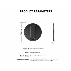 هولدر موبایل مغناطیسی آیفون 12 و 13 با چرخش 360 درجه آها استایل AhaStyle Foldable Magnetic Holder Stand iP 12/13
