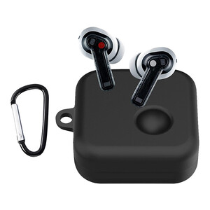 خرید کاور سیلیکونی همراه با قلاب AhaStyle WG72 Full Cover Silicone Keychain Case for Nothing Ear