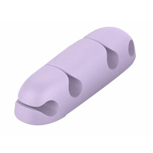 نگهدارنده کابل آها استایل دارای 4 اسلات Ahastyle WG10-4 Silicone Organizer Charger Cable