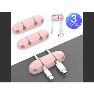 نگهدارنده کابل آها استایل دارای 4 اسلات Ahastyle WG10-4 Silicone Organizer Charger Cable