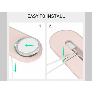 پایه شارژر گوشی آیفون مگ سیف و اپل واچ آها استایل AhaStyle 2-in-1 PT135 stand Matched MagSafe and iWatch