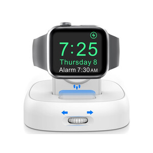 قیمت پایه شارژ اپل واچ آها استایل Ahastyle PT143 for Apple Watch 2 in 1 Magnetic Wireless Charger
