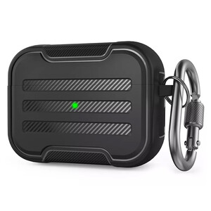 کاور ایرپاد پرو به همراه قلاب آها استایل AhaStyle PT115-Pro AirPods Pro Rugged Armor Protection Case