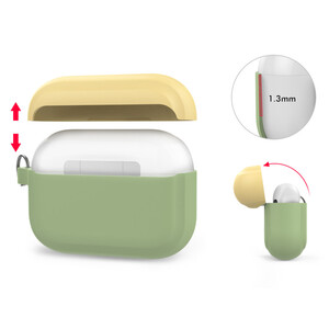 فروش کاور سیلیکونی ایرپاد پرو آها استایل Ahastyle PT-P4 Silicone Case For AirPods Pro