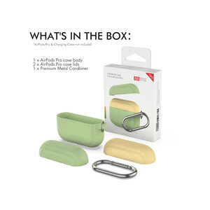 کیفیت کاور سیلیکونی ایرپاد پرو آها استایل Ahastyle PT-P4 Silicone Case For AirPods Pro
