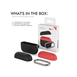 کاور سیلیکونی ایرپاد پرو آها استایل Ahastyle PT-P4 Silicone Case For AirPods Pro