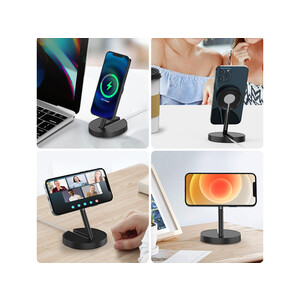 پایه شارژ تاشو آها استایل Ahastyle PT137 Foldable Holder for MagSafe Charger