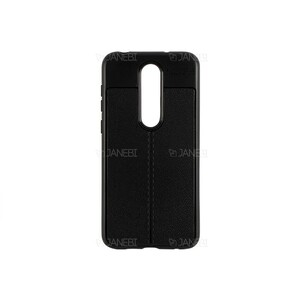 قاب ژله ای طرح چرم نوکیا Auto Focus Jelly Case Nokia 6.1 Plus /Nokia X6