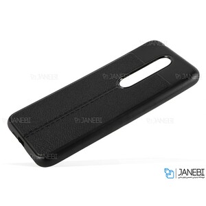 قاب ژله ای طرح چرم نوکیا Auto Focus Jelly Case Nokia 6.1 Plus /Nokia X6