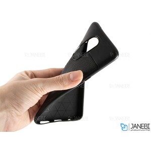 قاب ژله ای طرح چرم وان پلاس Auto Focus Jelly Case OnePlus 6