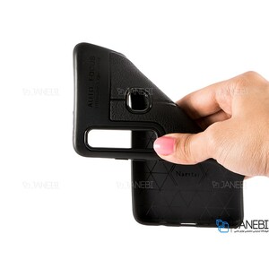 قاب ژله ای طرح چرم سامسونگ Auto Focus Jelly Case Samsung Galaxy A9 2018