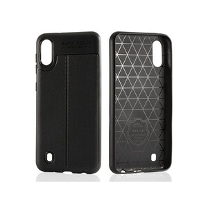 قاب ژله ای طرح چرم سامسونگ Auto Focus Jelly Case Samsung Galaxy M10