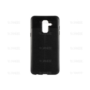 قاب ژله ای طرح چرم سامسونگ Auto Focus Case Samsung A6 Plus 2018