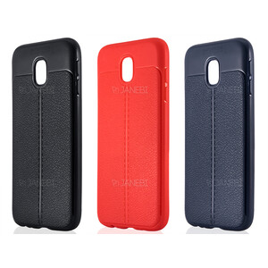 قاب ژله ای طرح چرم سامسونگ Auto Focus Jelly Case Samsung Galaxy J3 2017